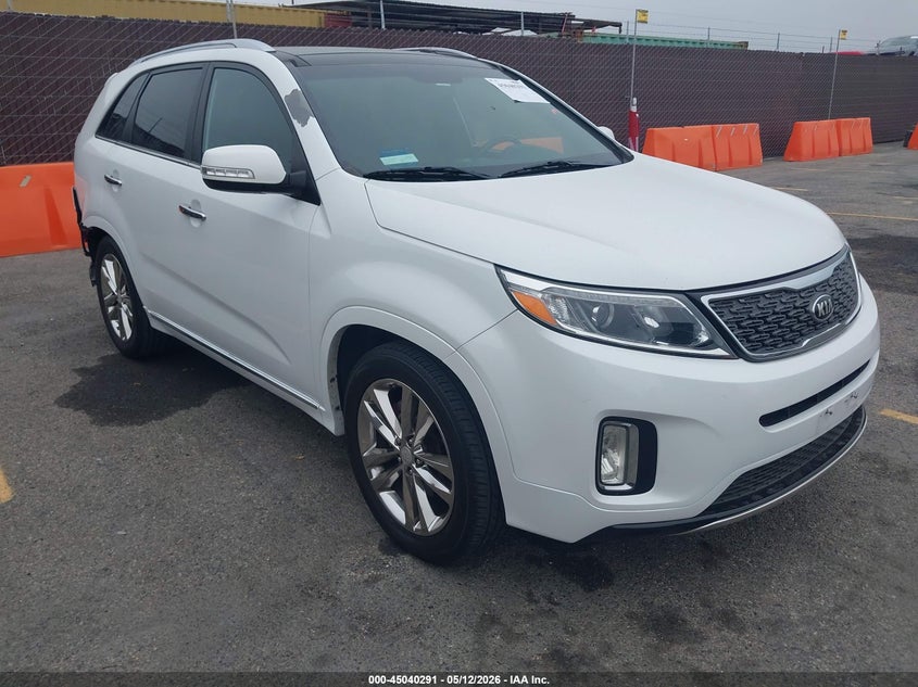2015 Kia Sorento VIN 5XYKW4A75FG635969 IAAI salvage auction — REAR END, Salvage (California), sold $2,450 on 2026-07-06 (photo 1)