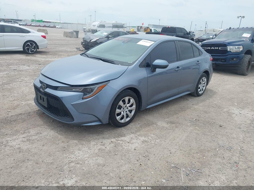 2022 Toyota Corolla VIN 5YFEPMAE8NP372587 IAAI salvage auction — FRONT END, Original (Texas), sold $8,200 on 2026-07-15 (photo 2)