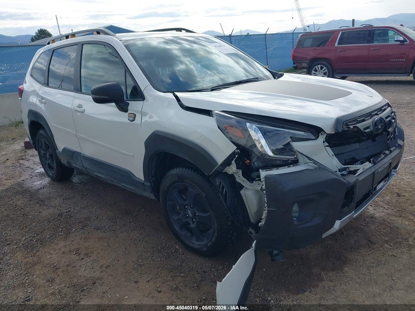 2024 Subaru Forester VIN JF2SKAJC7RH522190 IAAI salvage auction — RIGHT FRONT, Salvage (Montana), sold $25 on 2026-07-31 (photo 1)
