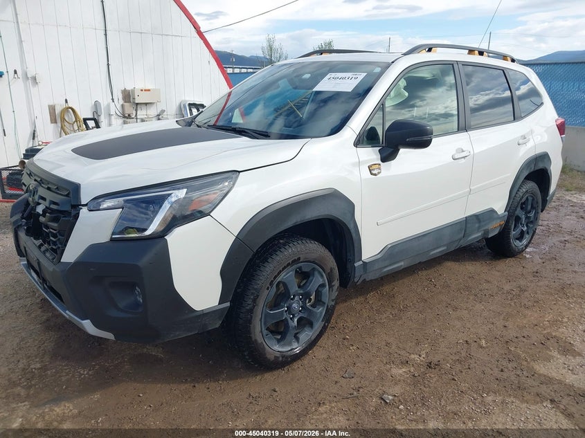 2024 Subaru Forester VIN JF2SKAJC7RH522190 IAAI salvage auction — RIGHT FRONT, Salvage (Montana), sold $25 on 2026-07-31 (photo 2)