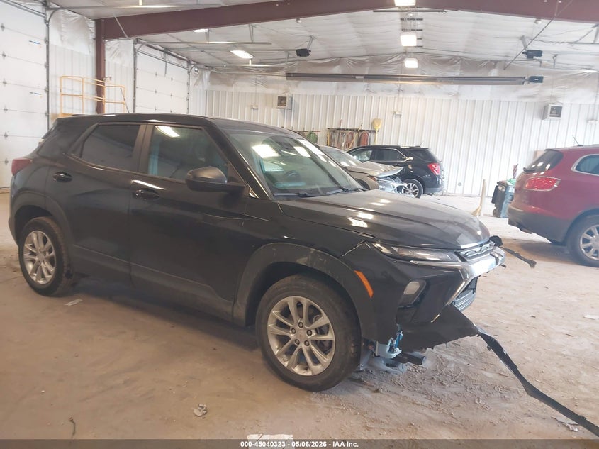 2025 Chevrolet Trailblazer VIN KL79MMSL6SB127480 IAAI salvage auction — FRONT END, Salvage (Michigan), sold $4,375 on 2026-07-07 (photo 1)