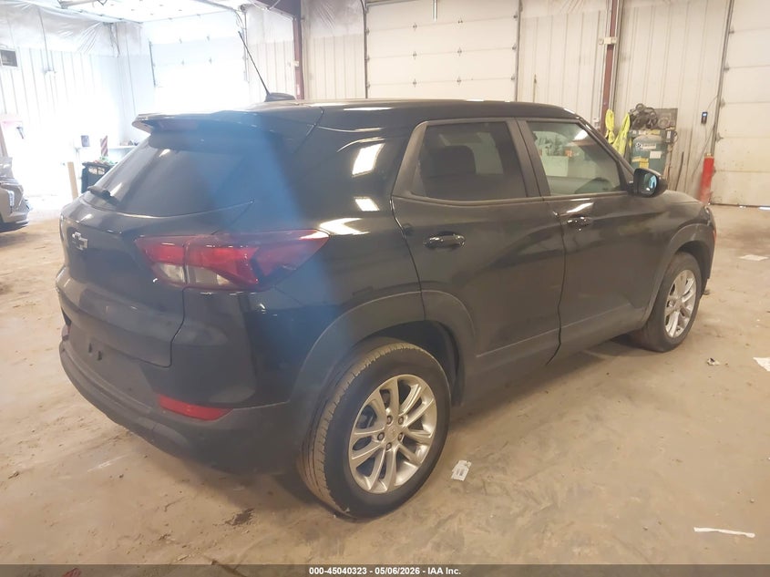 2025 Chevrolet Trailblazer VIN KL79MMSL6SB127480 IAAI salvage auction — FRONT END, Salvage (Michigan), sold $4,375 on 2026-07-07 (photo 4)