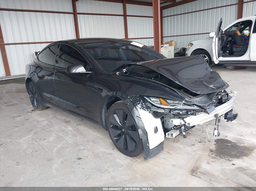 2025 Tesla Model 3 VIN 5YJ3E1EA3SF999482 IAAI salvage auction — FRONT END, Clear (Florida), sold $6,000 on 2026-07-08 (photo 1)