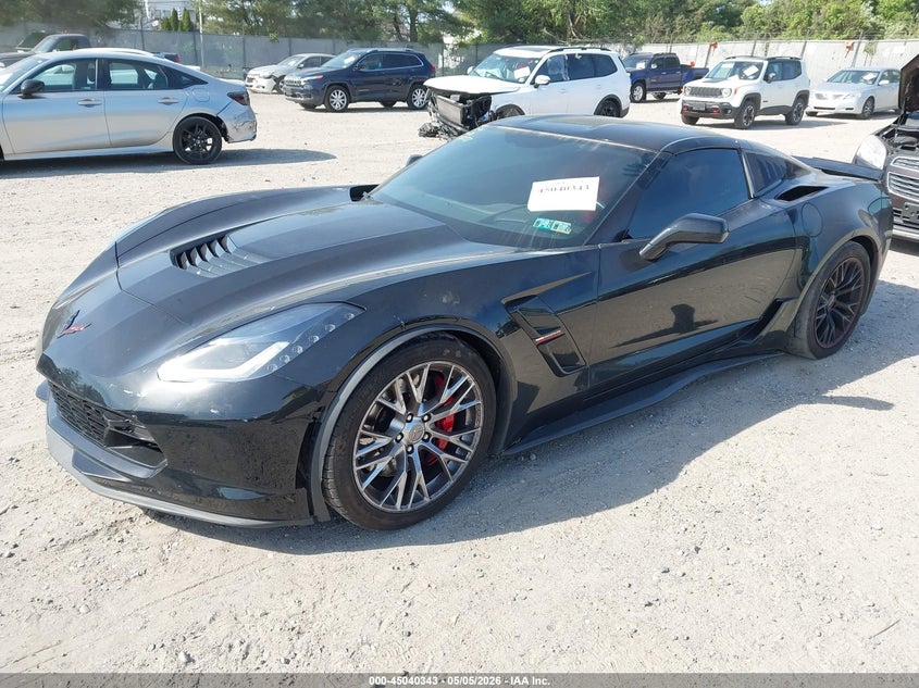2017 Chevrolet Corvette VIN 1G1YY2D79H5101706 IAAI salvage auction — THEFT, Salvage, sold $26,750 on 2026-07-31 (photo 2)