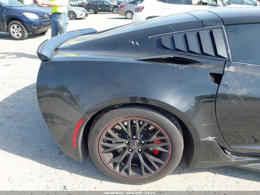 2017 Chevrolet Corvette VIN 1G1YY2D79H5101706 IAAI salvage auction — THEFT, Salvage, sold $26,750 on 2026-07-31 (photo 8)