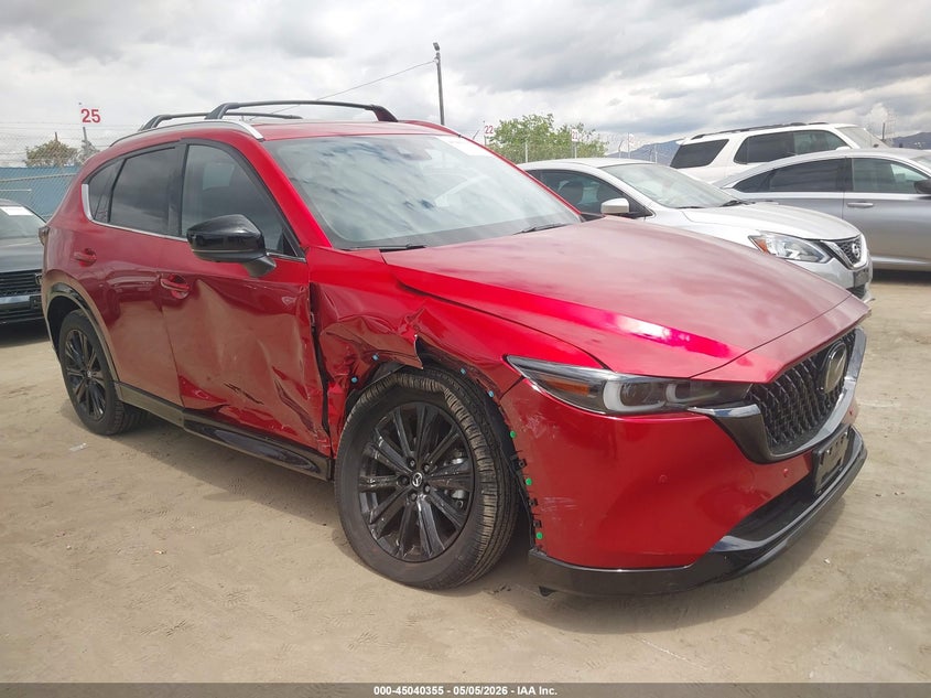 2025 Mazda Cx-5 VIN JM3KFBDY9S0581267 IAAI salvage auction — RIGHT FRONT, Salvage Title, sold $11,750 on 2026-09-28 (photo 1)
