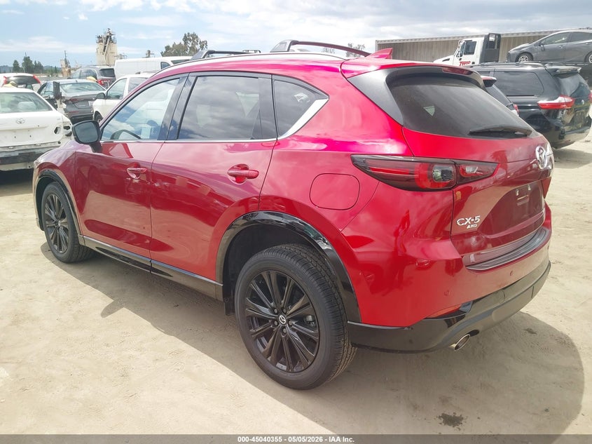 2025 Mazda Cx-5 VIN JM3KFBDY9S0581267 IAAI salvage auction — RIGHT FRONT, Salvage Title, sold $11,750 on 2026-09-28 (photo 3)