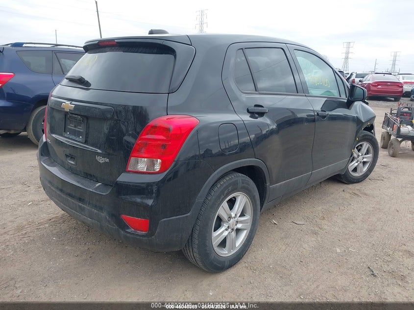 2020 Chevrolet Trax VIN KL7CJKSB3LB063247 IAAI salvage auction — LEFT & RIGHT, Salvage (Idaho), sold $950 on 2026-07-08 (photo 4)