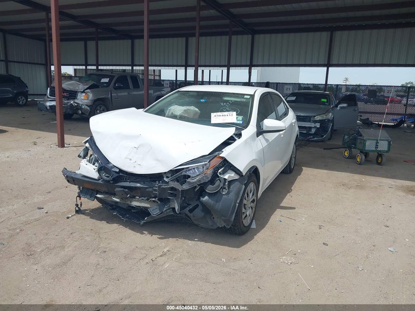 2017 Toyota Corolla VIN 5YFBURHE7HP664735 IAAI salvage auction — FRONT END, Salvage (Texas), sold $1,825 on 2026-07-14 (photo 2)