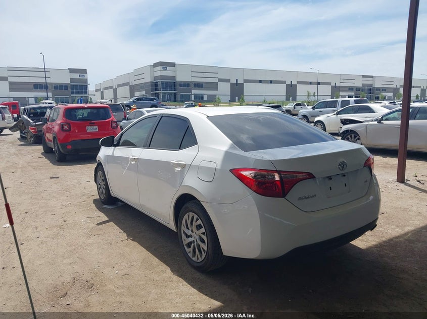 2017 Toyota Corolla VIN 5YFBURHE7HP664735 IAAI salvage auction — FRONT END, Salvage (Texas), sold $1,825 on 2026-07-14 (photo 3)