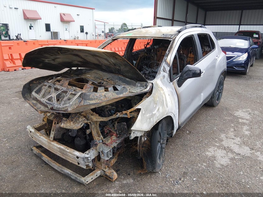 2021 Chevrolet Trax VIN KL7CJLSB1MB311809 IAAI salvage auction — BURN, Non-Repairable (Texas), sold $100 on 2026-07-21 (photo 2)