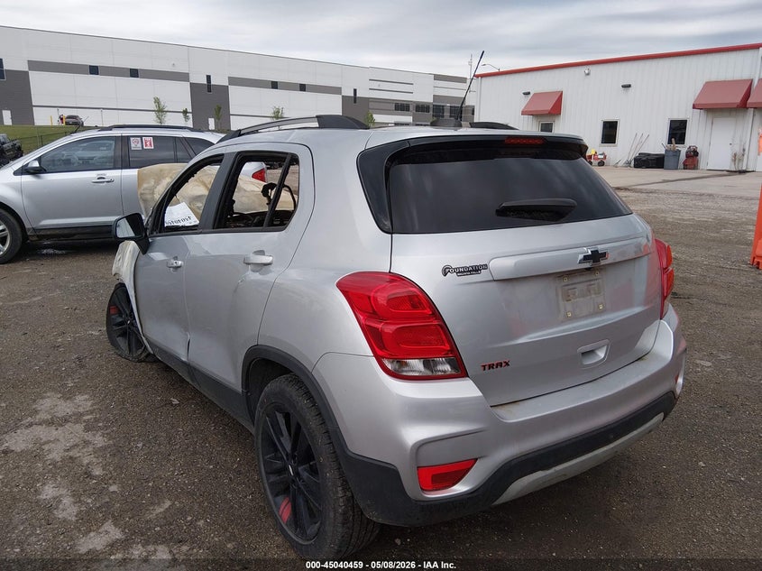 2021 Chevrolet Trax VIN KL7CJLSB1MB311809 IAAI salvage auction — BURN, Non-Repairable (Texas), sold $100 on 2026-07-21 (photo 3)