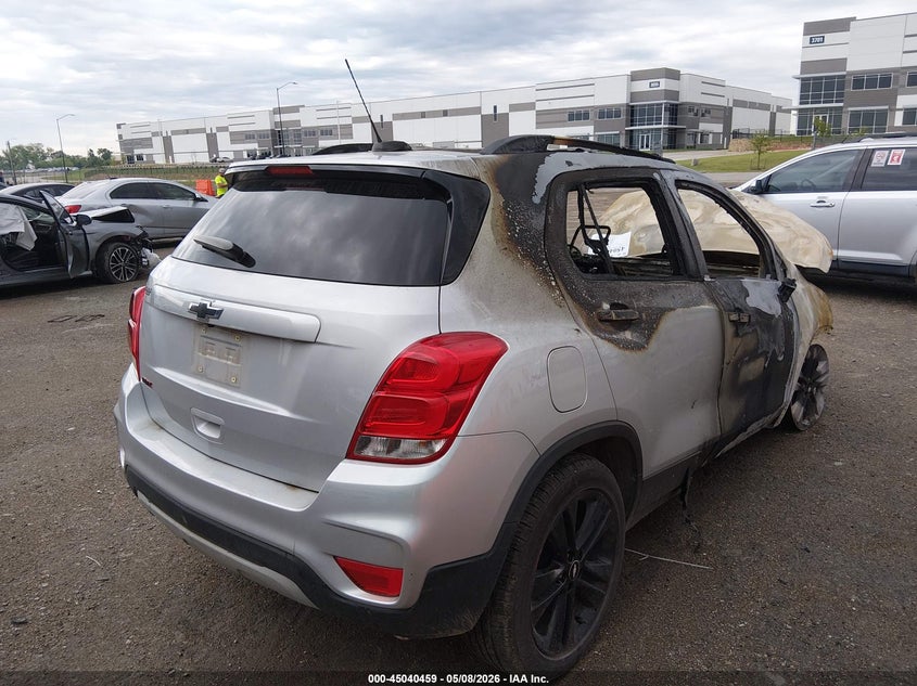 2021 Chevrolet Trax VIN KL7CJLSB1MB311809 IAAI salvage auction — BURN, Non-Repairable (Texas), sold $100 on 2026-07-21 (photo 4)