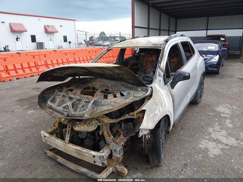 2021 Chevrolet Trax VIN KL7CJLSB1MB311809 IAAI salvage auction — BURN, Non-Repairable (Texas), sold $100 on 2026-07-21 (photo 6)