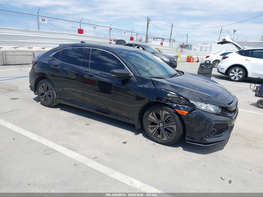 2018 Honda Civic VIN SHHFK7H53JU429325 IAAI salvage auction — LEFT SIDE, Salvage Title, sold $4,150 on 2026-07-15 (photo 1)