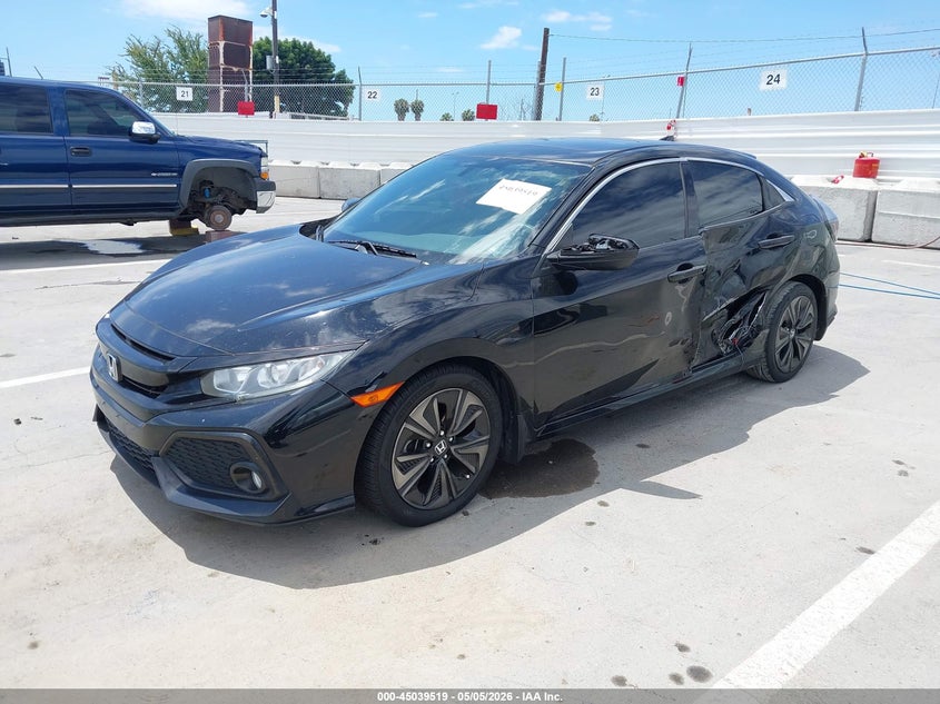 2018 Honda Civic VIN SHHFK7H53JU429325 IAAI salvage auction — LEFT SIDE, Salvage Title, sold $4,150 on 2026-07-15 (photo 2)