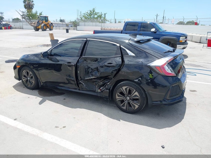 2018 Honda Civic VIN SHHFK7H53JU429325 IAAI salvage auction — LEFT SIDE, Salvage Title, sold $4,150 on 2026-07-15 (photo 3)