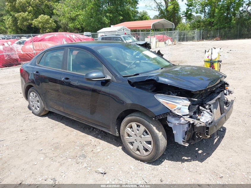 2023 Kia Rio VIN 3KPA24AD7PE533763 IAAI salvage auction — FRONT END, Salvage (Georgia), sold $1,950 on 2026-07-09 (photo 1)