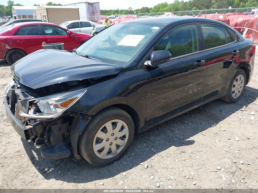 2023 Kia Rio VIN 3KPA24AD7PE533763 IAAI salvage auction — FRONT END, Salvage (Georgia), sold $1,950 on 2026-07-09 (photo 2)