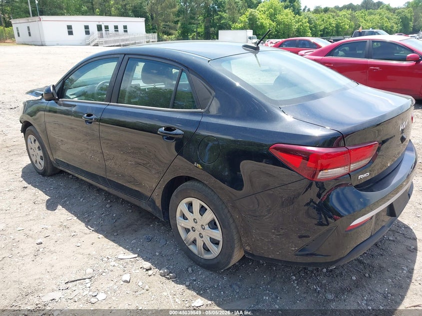 2023 Kia Rio VIN 3KPA24AD7PE533763 IAAI salvage auction — FRONT END, Salvage (Georgia), sold $1,950 on 2026-07-09 (photo 3)