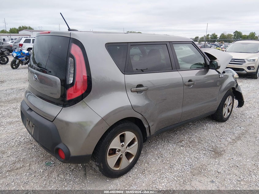 2016 Kia Soul VIN KNDJN2A27G7278350 IAAI salvage auction — FRONT END, Salvage (Missouri), sold $25 on 2026-07-06 (photo 4)