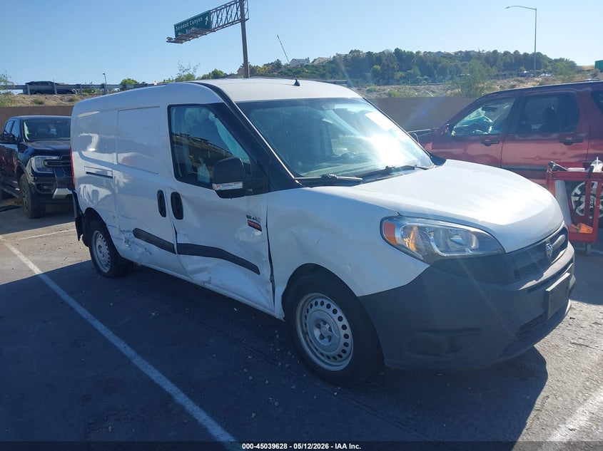 2018 Ram Promaster city VIN ZFBERFAB4J6J06855 IAAI salvage auction — RIGHT SIDE, Salvage (California), sold $2,550 on 2026-07-08 (photo 1)