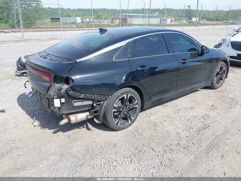 2022 Kia K5 VIN 5XXG64J28NG146415 IAAI salvage auction — REAR END, Salvage (Idaho), sold $7,825 on 2026-07-31 (photo 4)