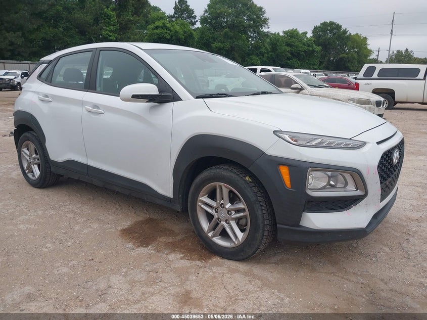 2021 Hyundai Kona VIN KM8K12AA9MU650142 IAAI salvage auction — REAR END, Salvage (Texas), sold $4,250 on 2026-07-30 (photo 1)