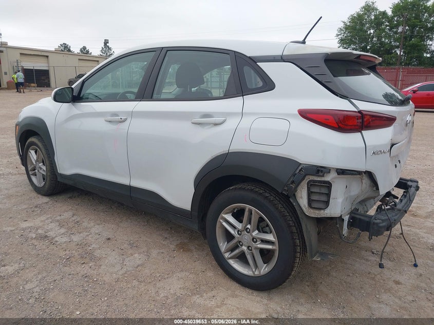 2021 Hyundai Kona VIN KM8K12AA9MU650142 IAAI salvage auction — REAR END, Salvage (Texas), sold $4,250 on 2026-07-30 (photo 3)