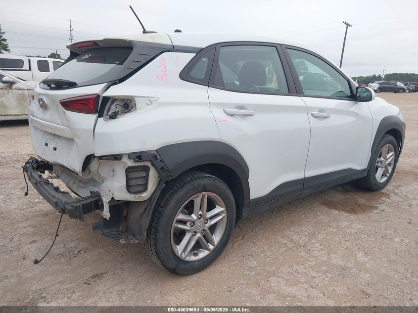 2021 Hyundai Kona VIN KM8K12AA9MU650142 IAAI salvage auction — REAR END, Salvage (Texas), sold $4,250 on 2026-07-30 (photo 4)