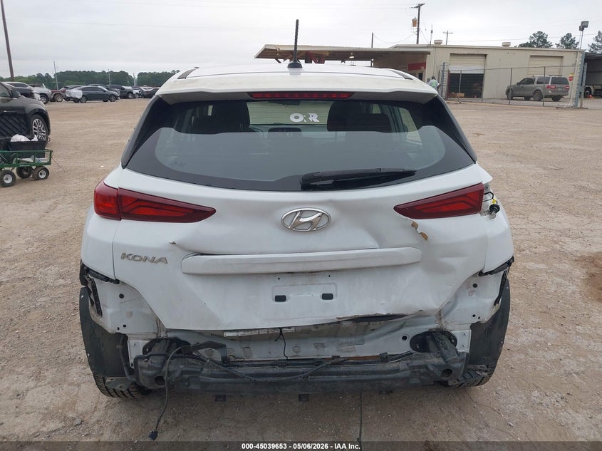 2021 Hyundai Kona VIN KM8K12AA9MU650142 IAAI salvage auction — REAR END, Salvage (Texas), sold $4,250 on 2026-07-30 (photo 6)