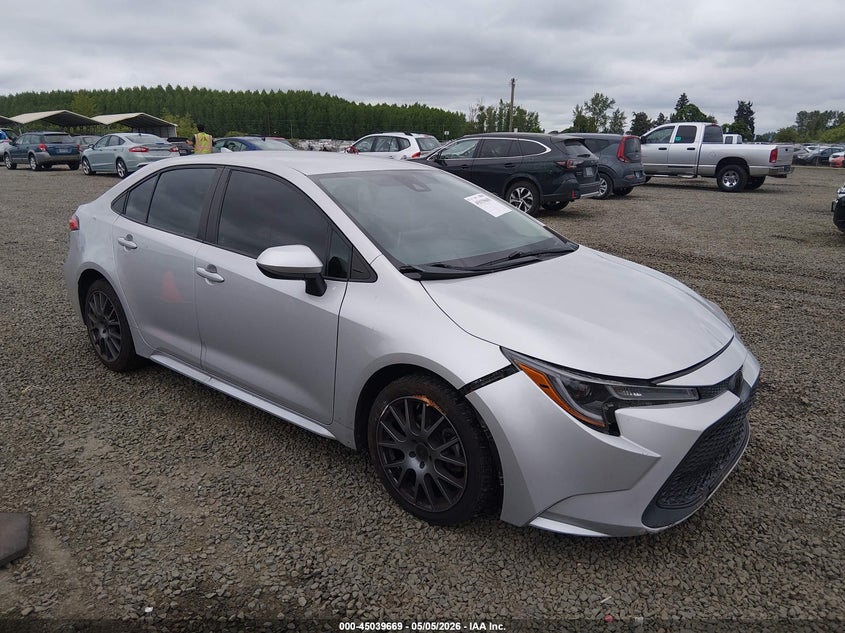 2020 Toyota Corolla VIN 5YFEPRAE4LP086309 IAAI salvage auction — FRONT END, Salvage (Oregon), sold $4,250 on 2026-07-27 (photo 1)