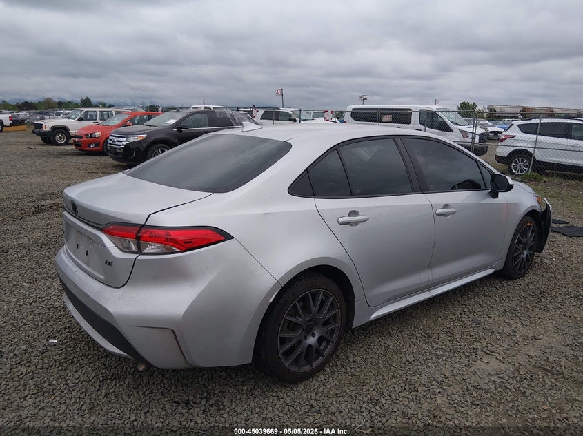 2020 Toyota Corolla VIN 5YFEPRAE4LP086309 IAAI salvage auction — FRONT END, Salvage (Oregon), sold $4,250 on 2026-07-27 (photo 4)