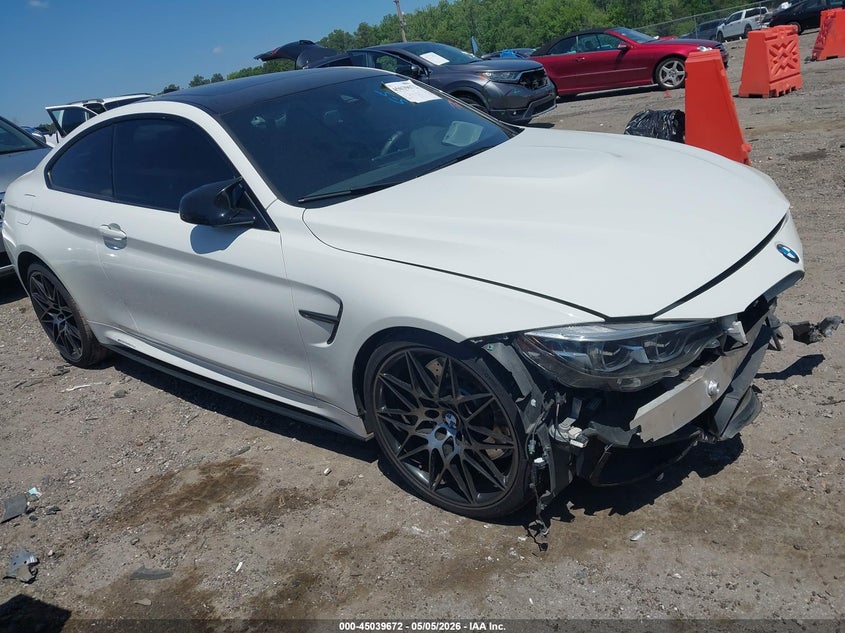 2018 BMW M4 VIN WBS4Y9C55JAC86652 — IAAI salvage auction photo