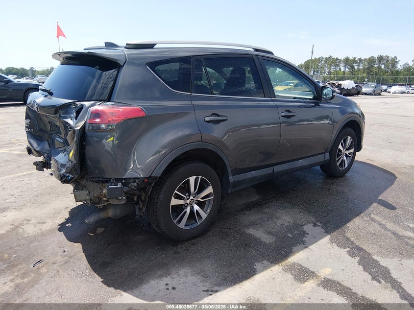 2018 Toyota VIN 2T3WFREVXJW516798 IAAI salvage auction — REAR END, Salvage (South Carolina), sold $4,300 on 2026-07-10 (photo 4)