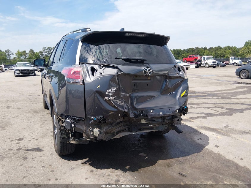 2018 Toyota VIN 2T3WFREVXJW516798 IAAI salvage auction — REAR END, Salvage (South Carolina), sold $4,300 on 2026-07-10 (photo 6)