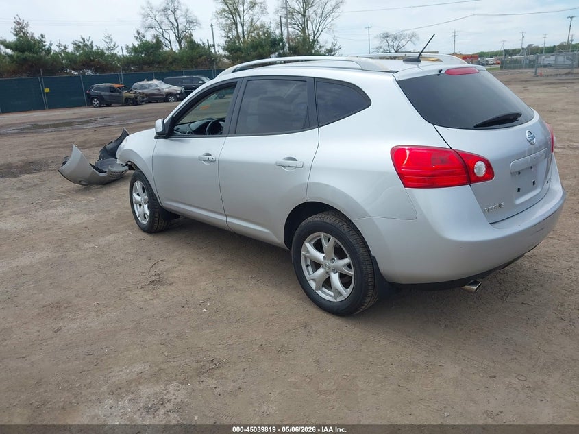 2008 Nissan Rogue VIN JN8AS58V48W400345 IAAI salvage auction — FRONT END, Clear (Indiana), sold $600 on 2026-07-16 (photo 3)