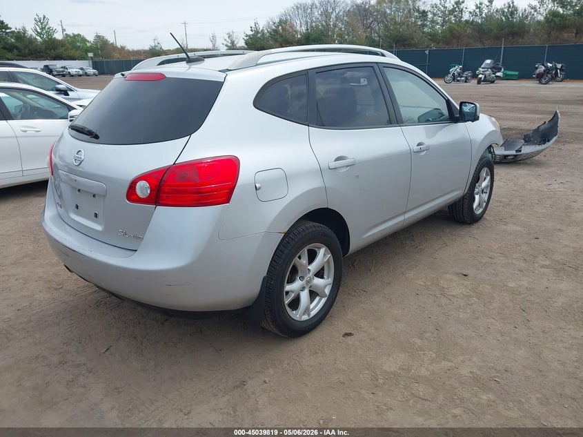2008 Nissan Rogue VIN JN8AS58V48W400345 IAAI salvage auction — FRONT END, Clear (Indiana), sold $600 on 2026-07-16 (photo 4)