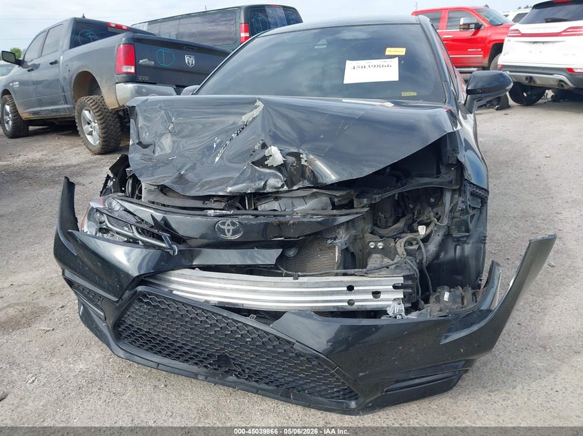2021 Toyota Corolla VIN 5YFS4MCE6MP086048 IAAI salvage auction — FRONT END, Salvage (Oklahoma), sold $3,550 on 2026-08-01 (photo 6)