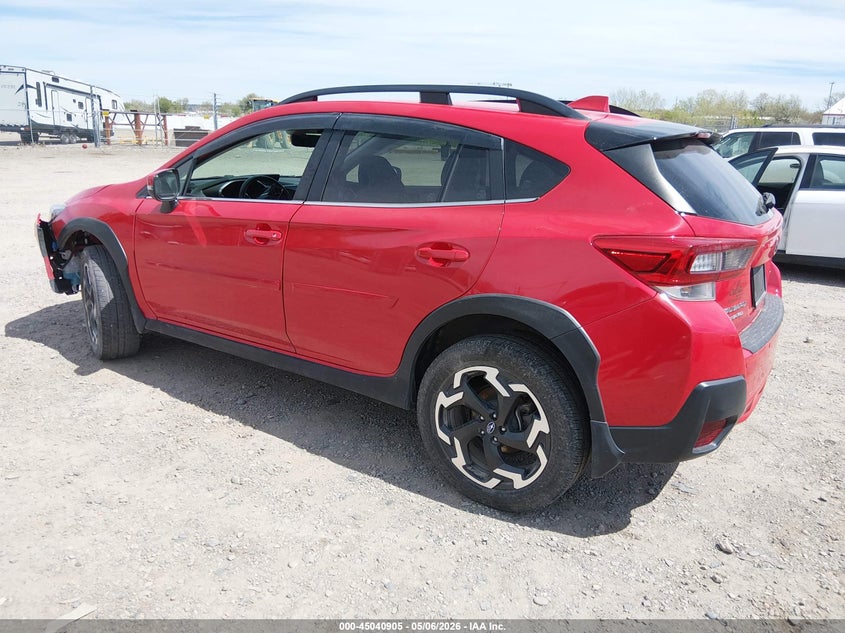 2021 Subaru Xv VIN JF2GTHNC2M8249237 IAAI salvage auction — FRONT & REAR, Salvage (Arizona), sold $6,000 on 2026-07-08 (photo 3)