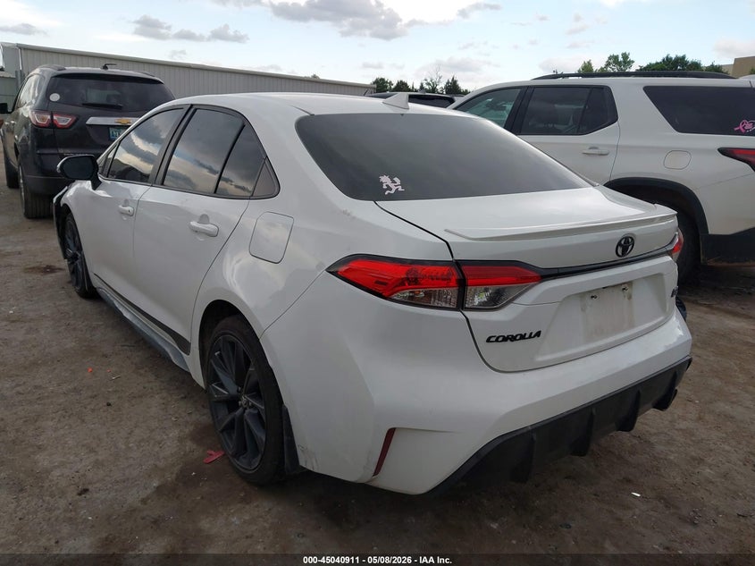 2024 Toyota Corolla VIN 5YFS4MCE1RP185822 IAAI salvage auction — FRONT END, Clear (Oklahoma), sold $6,100 on 2026-07-08 (photo 3)