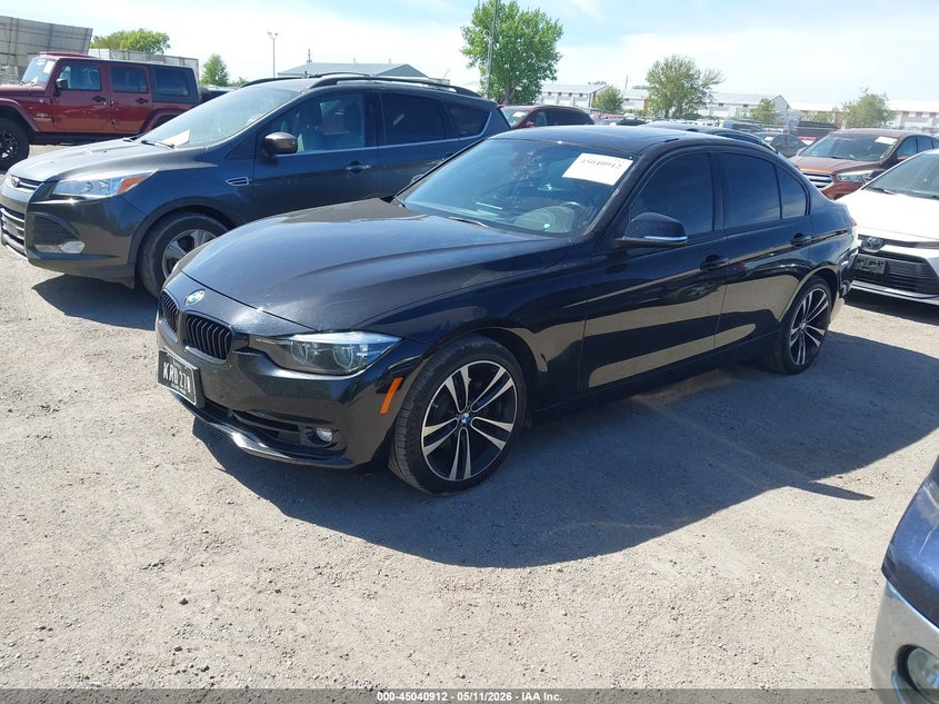 2018 BMW 3er VIN WBA8D9G58JNU68301 IAAI salvage auction — HAIL, Salvage (Iowa), sold $7,175 on 2026-08-03 (photo 2)