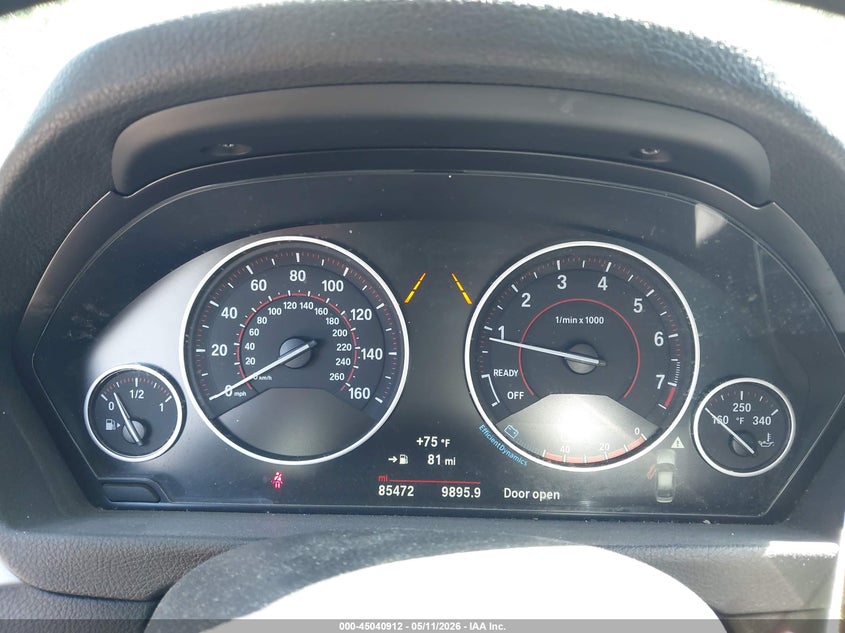 2018 BMW 3er VIN WBA8D9G58JNU68301 IAAI salvage auction — HAIL, Salvage (Iowa), sold $7,175 on 2026-08-03 (photo 7)