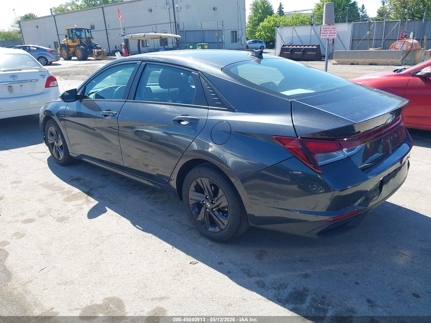 2021 Hyundai Elantra VIN 5NPLM4AG0MH006331 IAAI salvage auction — RIGHT FRONT, Salvage (Illinois), sold $4,500 on 2026-08-01 (photo 3)