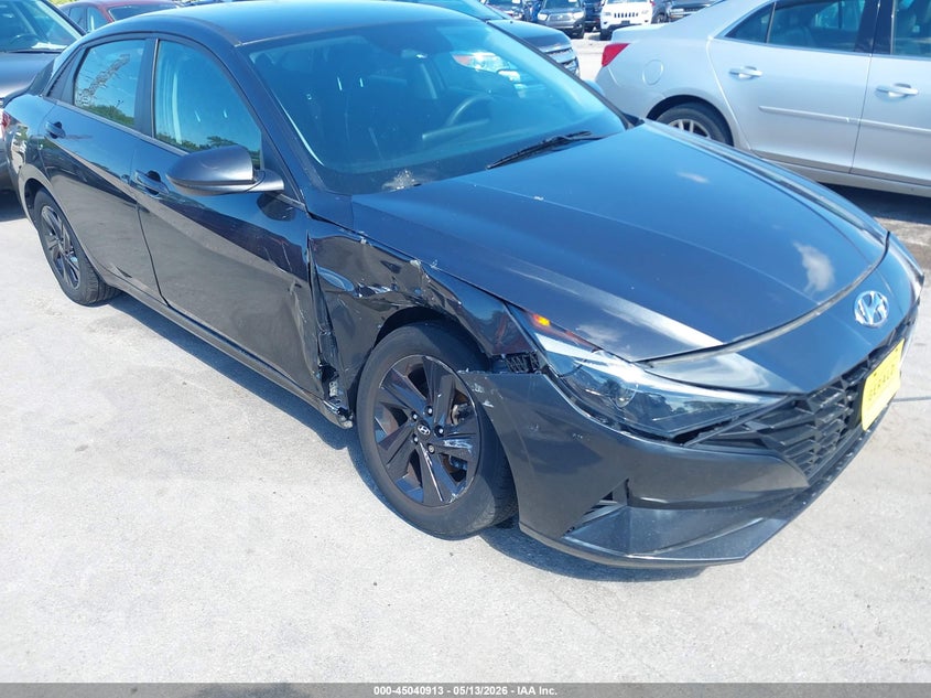 2021 Hyundai Elantra VIN 5NPLM4AG0MH006331 IAAI salvage auction — RIGHT FRONT, Salvage (Illinois), sold $4,500 on 2026-08-01 (photo 6)