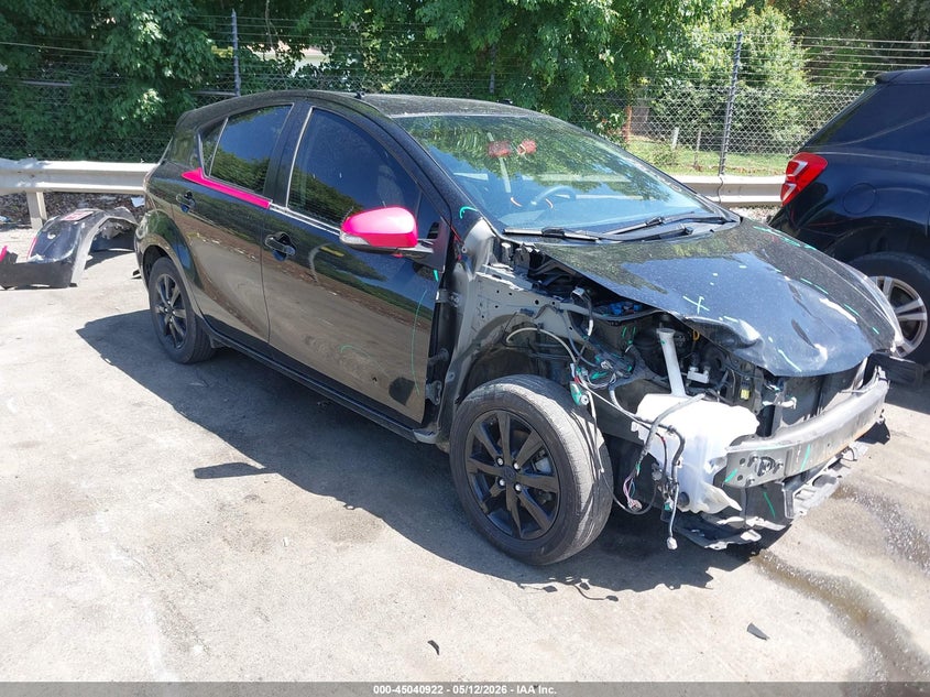2016 Toyota Prius c VIN JTDKDTB30G1122044 IAAI salvage auction — RIGHT FRONT, Salvage (Idaho), sold $1,100 on 2026-07-09 (photo 1)