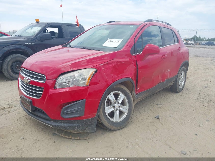 2016 Chevrolet Trax VIN KL7CJPSB7GB572504 IAAI salvage auction — SIDE, Salvage (Georgia), sold $1,150 on 2026-07-16 (photo 2)