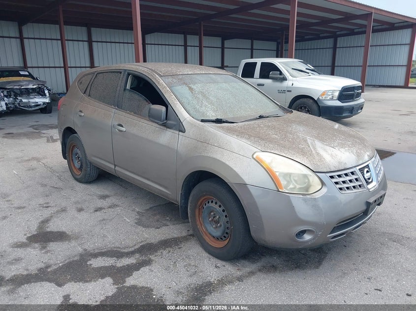 2008 Nissan Rogue sport VIN JN8AS58T78W010354 IAAI salvage auction — WATER/FLOOD, Clear (Florida), sold $225 on 2026-07-08 (photo 1)