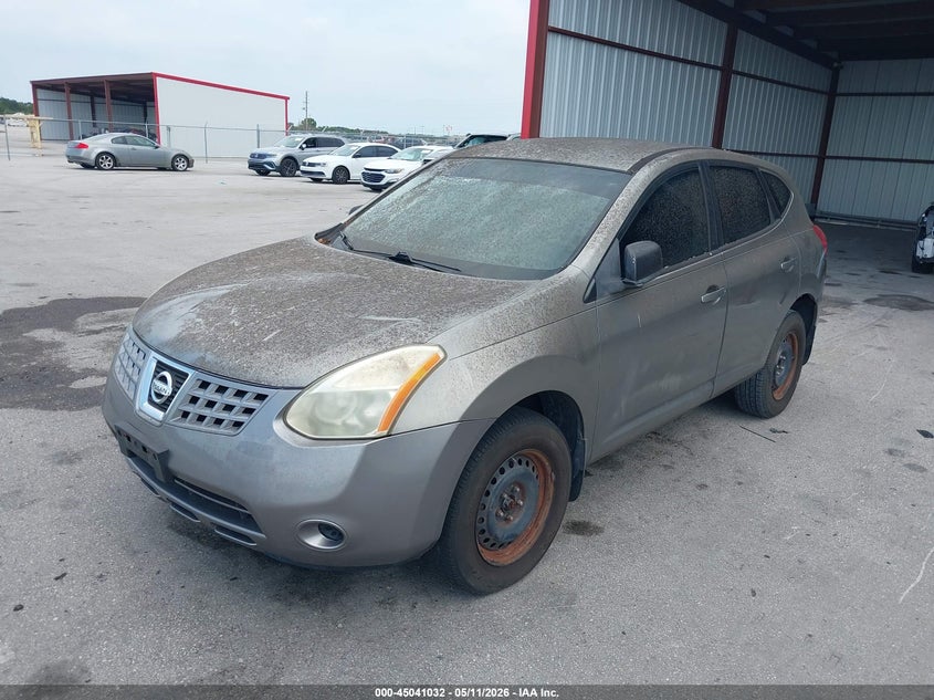2008 Nissan Rogue sport VIN JN8AS58T78W010354 IAAI salvage auction — WATER/FLOOD, Clear (Florida), sold $225 on 2026-07-08 (photo 2)