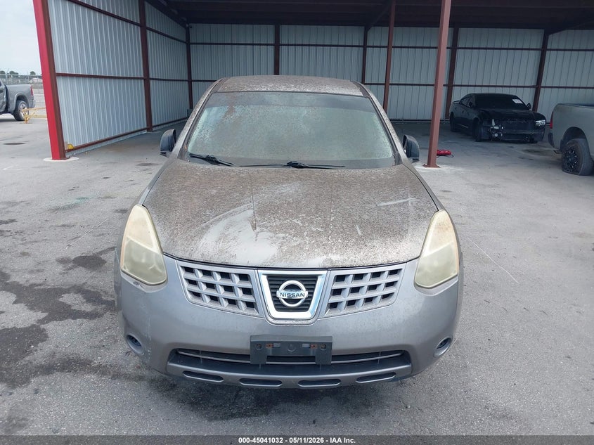 2008 Nissan Rogue sport VIN JN8AS58T78W010354 IAAI salvage auction — WATER/FLOOD, Clear (Florida), sold $225 on 2026-07-08 (photo 6)